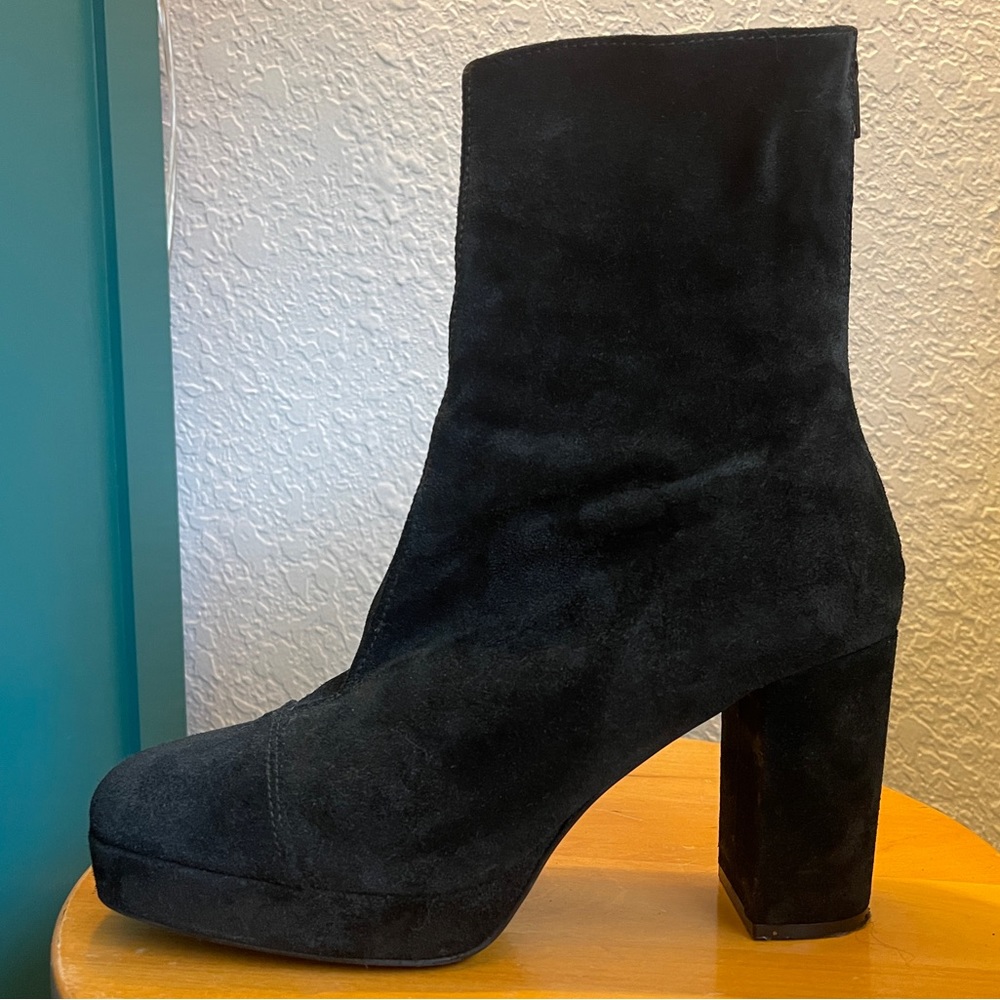 Free People Black Suede Boots - Picture 12 of 15